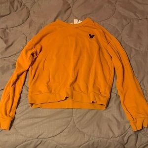 Orange Disney sweater